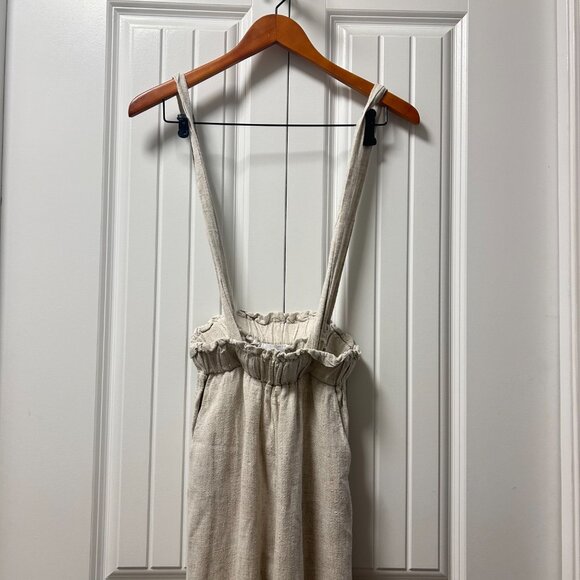 OAK + FORT Elastic Waist Pants Beige - Picture 4 of 12